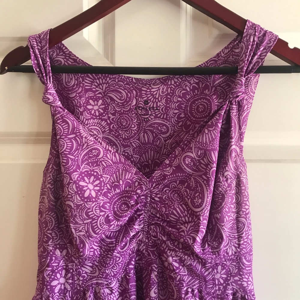Knee Length Athleta summer dress.